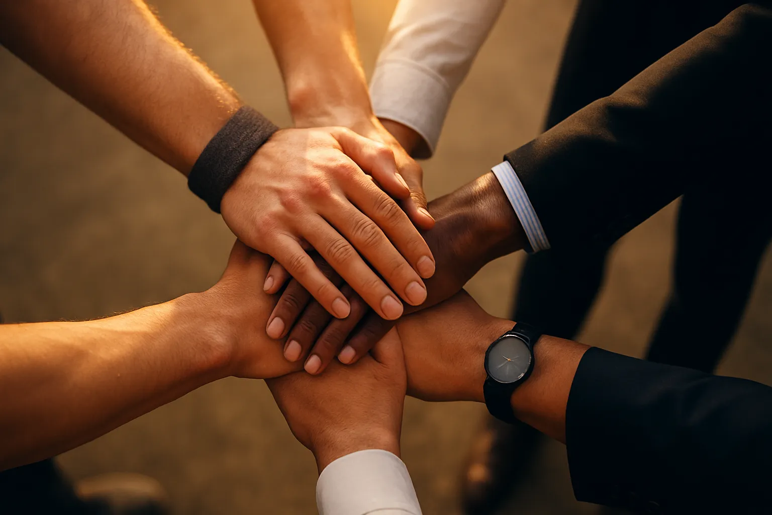 Discours de motivation, confiance et cohésion