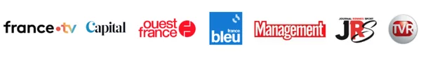 Médias partenaires - France TV, Capital, Ouest France, BBC, Management, JDE